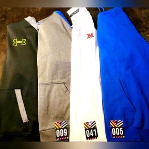 Lot/Bundle of 4 Mens Sweatshirts/Hoodies (2XL) (XXL)